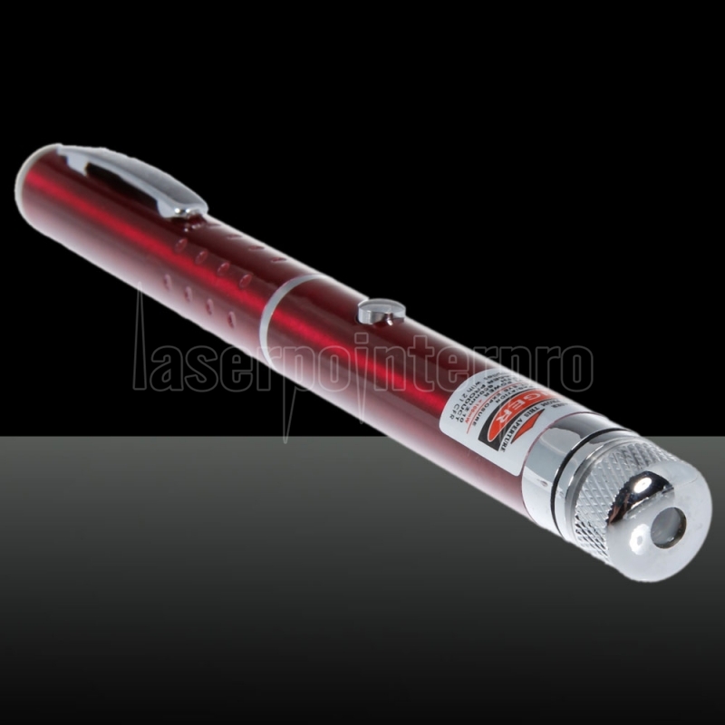 300mW mittleres geöffnetes Sternenmuster-rotes Licht-nackter Laser-Zeiger- Stift-Rot - DE - Laserpointerpro