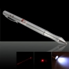 1mW puntatore laser verde + 4 in 1 5mW puntatore laser rosso Pen (Red Laser + torcia led + scrittura + PDA Stylus Pen)