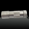 Aluminum 12 LED Flashlight Torch Silver