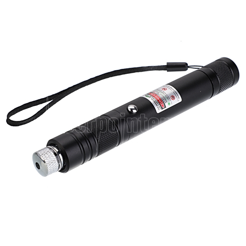 Pointeur laser rechargeable vert 200mW 532nm noir étoilé - FR -  Laserpointerpro