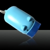 LED Cochon en forme de main appuyant torche dynamo bleu