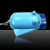 LED Cochon en forme de main appuyant torche dynamo bleu
