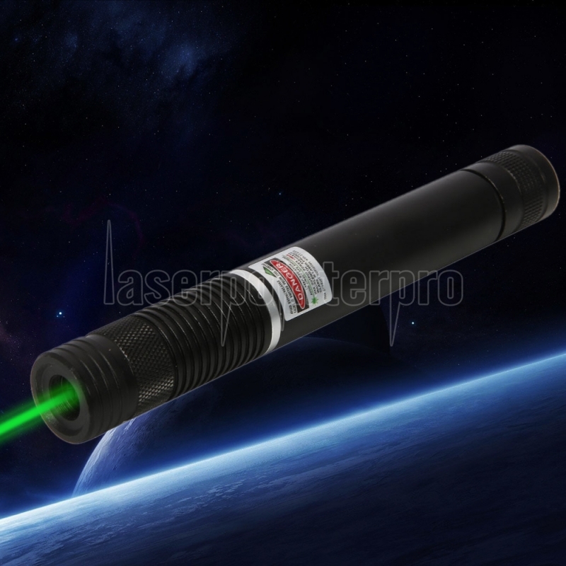 Puntatore laser verde verde 500MW nero - IT - Laserpointerpro
