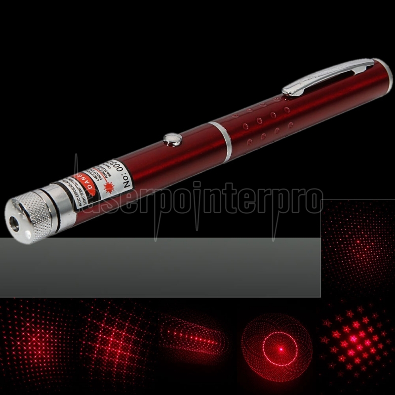 Pointeur Laser/stylo/lumière Multifonctionnel Avec Laser Rouge,  Télécommande Ir Et Batterie Rechargeable, Adapté À L'enseignement