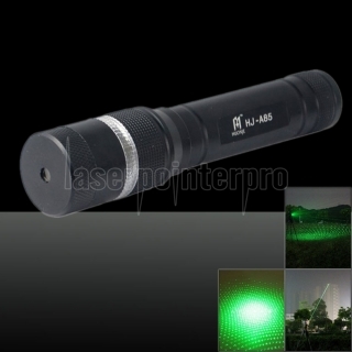 LT-83 500mw 532nm Green Beam Light Noctilucent Stretchable Adjustable Focus Laser Pointer Pen Black