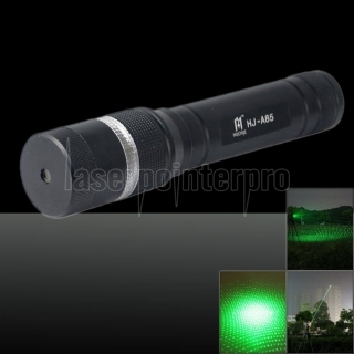 LT-83 200mw 532nm Green Beam Light Noctilucent Stretchable Adjustable Focus Laser Pointer Pen Black