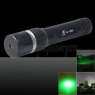 LT-83 100mw 532nm Green Beam Light Noctilucent Stretchable Adjustable Focus Rechargeable Laser Pointer Pen Set Black