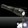 CREE XML-T6 LED 5 Mode Focusing Flashlight Torch Black