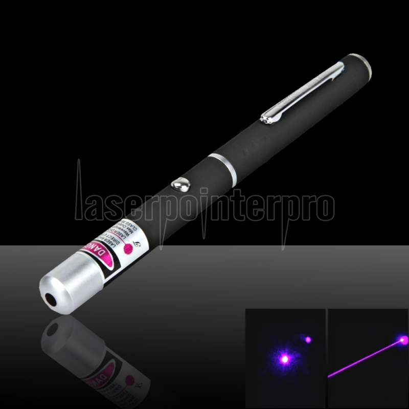 Penna puntatore laser viola chiaro con raggio di 5 mW 405 nm - IT