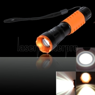 CREE XM-LT6 LED 6W 900 Lumen 3 Focus Mode lampe de poche avec boussole