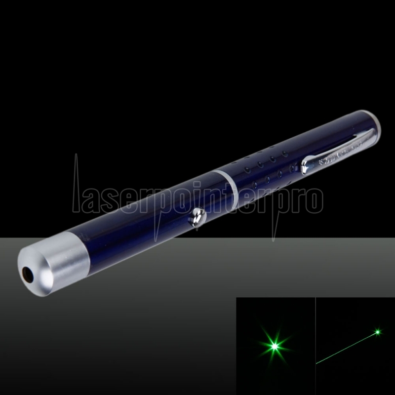 Penna laser verde chiaro a fascio luminoso di 5 mW 532 nm - IT -  Laserpointerpro