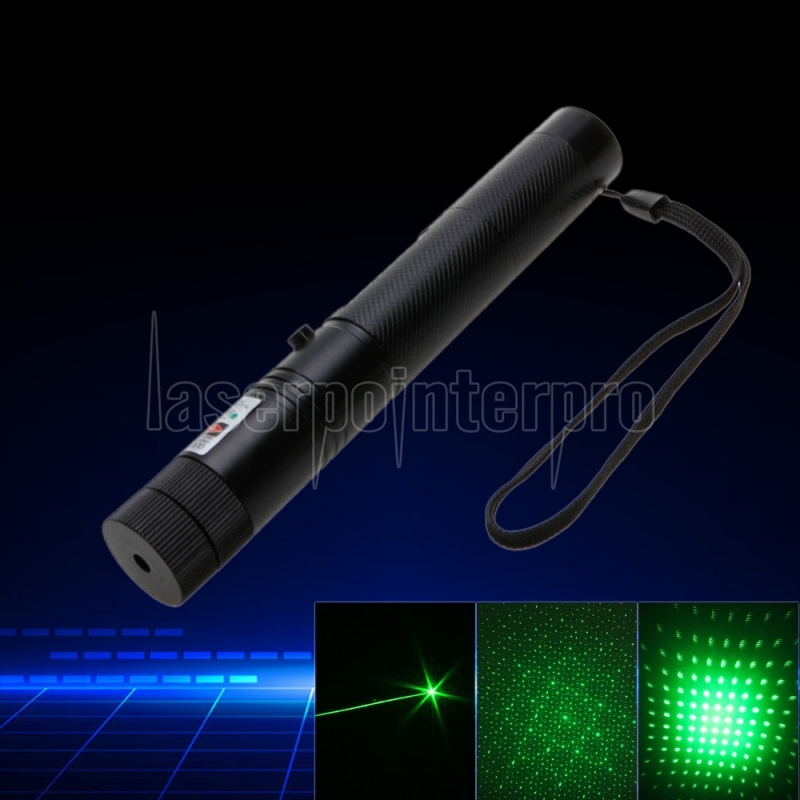 Laser 303 300mW costume de pointeur laser vert professionnel avec chargeur  noir - FR - Laserpointerpro
