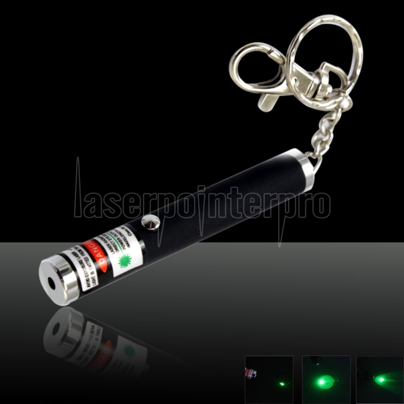 Penna puntatore laser verde ad alta potenza da 30 mW 532nm con portachiavi  - IT - Laserpointerpro
