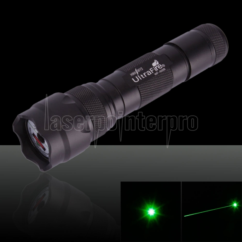 Puissant Pointeur Laser Vert - Lampe De Poche LED Haute Puissance