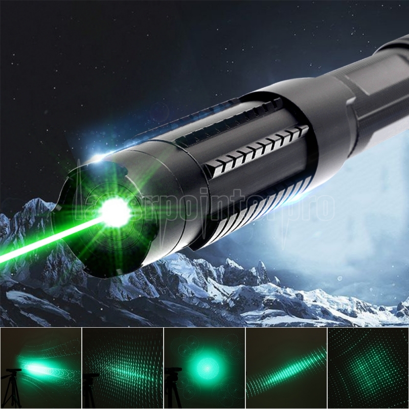 Puntatore laser verde super potente 520nm 700mW che brucia