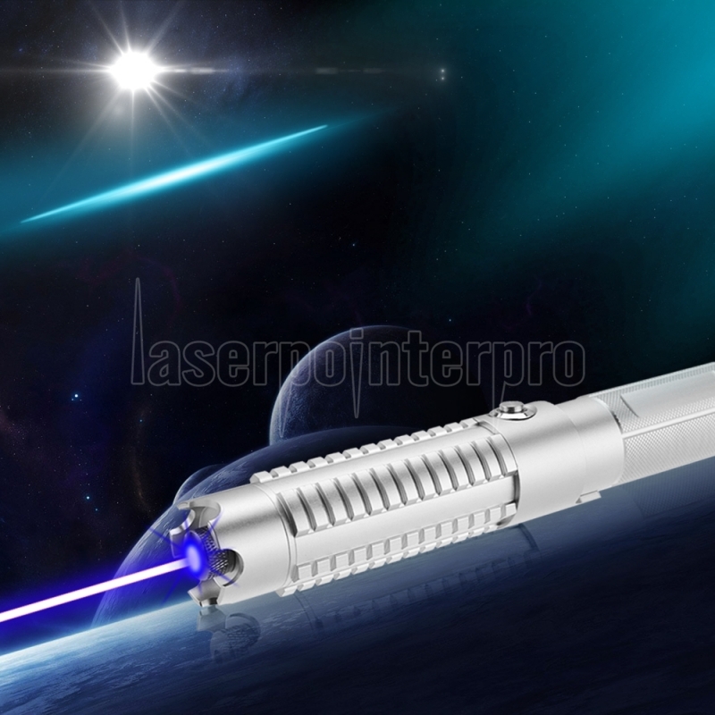 Pointeur laser 50000mw 5 en 1, puissant et réglable, bleu, longue