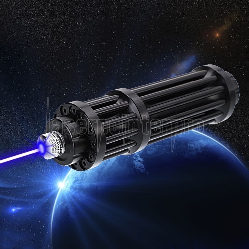 50000mw 450nm Gatling Burning Kit puntatore laser blu ad alta potenza Nero  - IT - Laserpointerpro