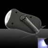 Solar Powered Hand Crank 3 Mode Flashlight Torch