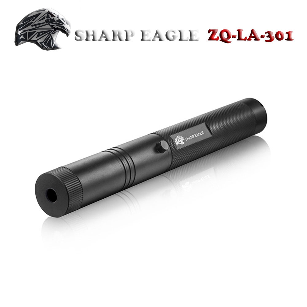 Laser 301 SHARP EAGLE 4000mW 445nm Blue Beam Light Wasserdichter Einzelpunkt-Stil Laserpointer Schwarz