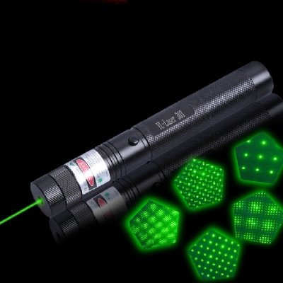 Pointeurs laser 10000m 532nm Pointeur laser vert Visée laser Mise au point  réglable haute puissance 303