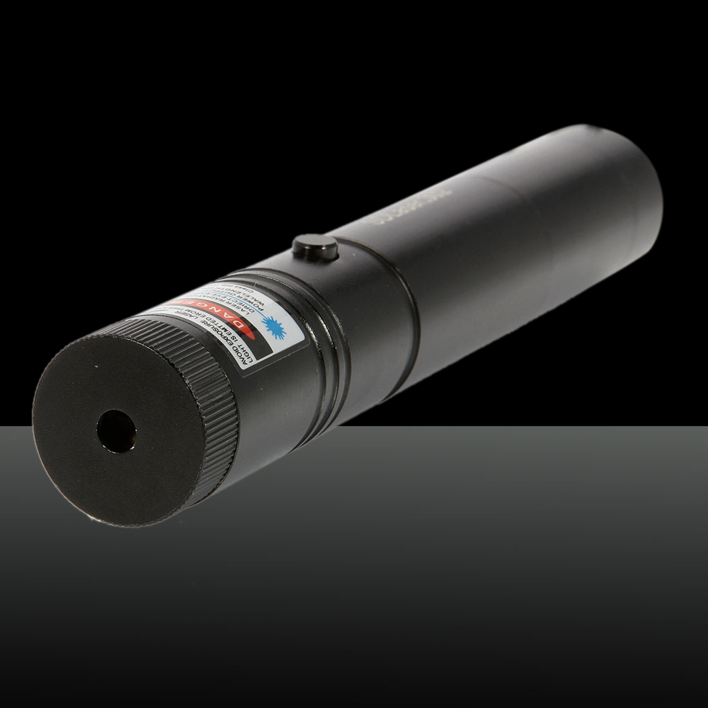 150mW 405nm Ajuster la mise au point stylo pointeur laser bleu-violet avec batterie