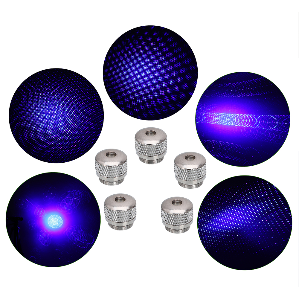 Kits de pointeur laser bleu de puissance élevée brûlante de 10000mw 450nm Gatling brûlant noir
