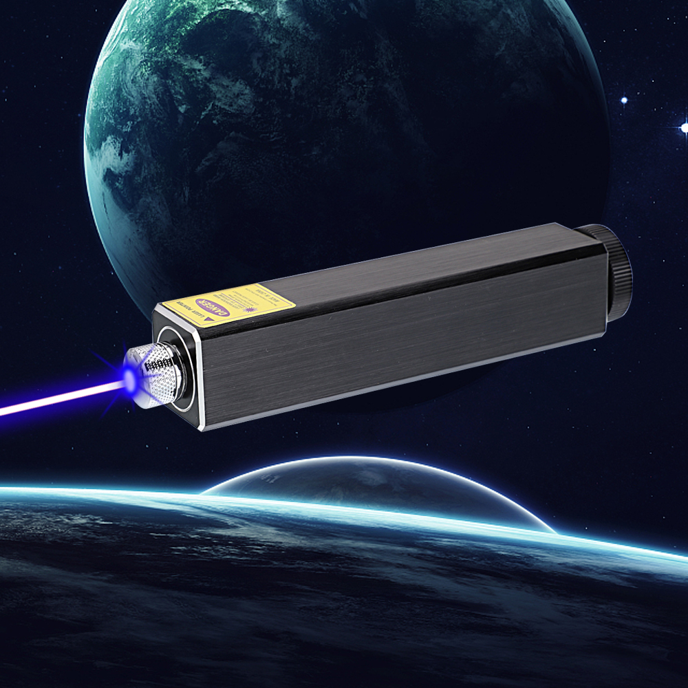 305 200mW 405nm 5 in 1 puntatore laser blu ricaricabile con raggio laser nero stellato